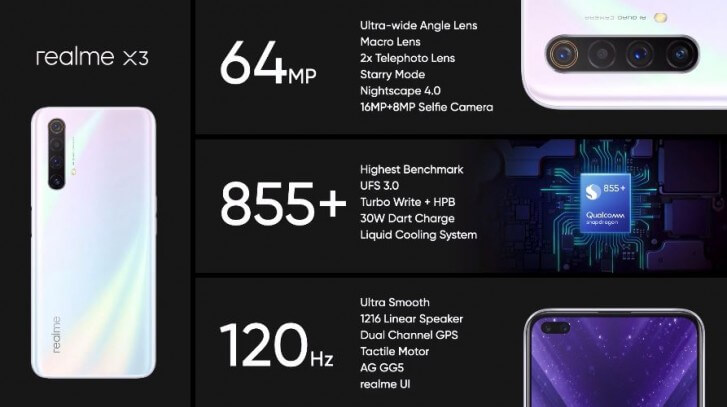 Realme X3 goes official with 12MP telephoto camera Snapdragon 855 chipset 2