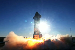 فرود انفجاری موشک “استارشیپ” شرکت “اسپیس‌ایکس”