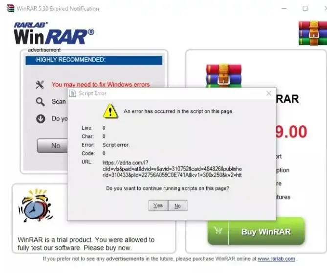 کشف یک حفره امنیتی در برنامه WinRAR هر چه سریع‌تر آن را آپدیت کنید