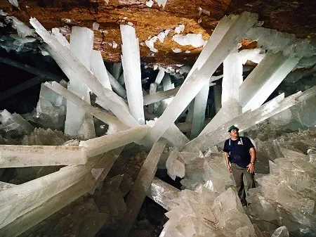 غار بلور غول پیکر مکزیک زیبا اما کشنده