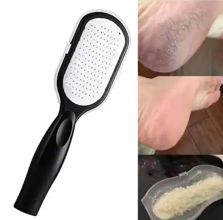 استفاده از سوهان و رنده پا برای رفع سلول‌های مرده پوست پا