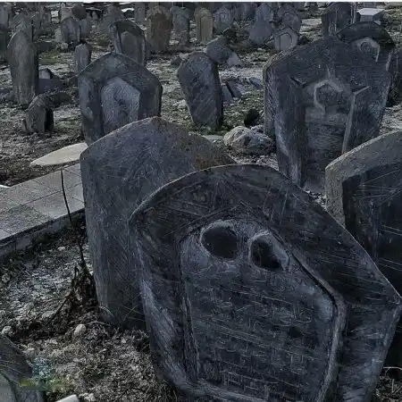 قبرستان سفید چاه اولین گورستان مرموز ایران