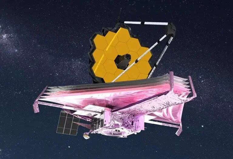 برخورد غیرمنتظره شهاب سنگ با تلسکوپ فضایی جیمز وب