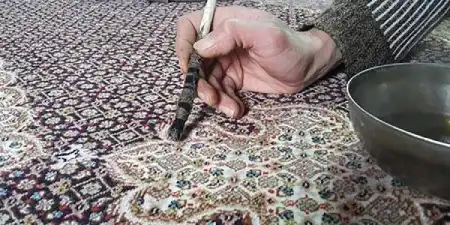 قلم زنی فرش چیست و چه مراحلی دارد؟