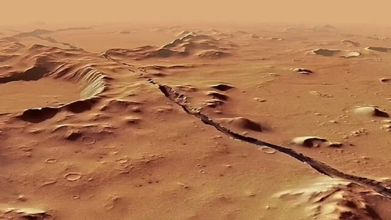 کشف یک ستون بزرگ از سنگ مذاب در زیر دشت‌های مریخ