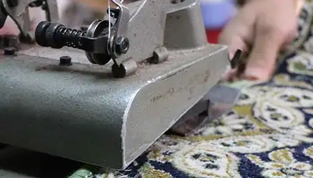شیرازه دوزی فرش راهی برای افزایش استحکام فرش ماشینی و دستبافت