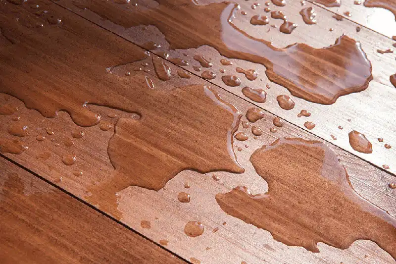 چگونه لکه روی میز چوبی را پاک کنیم ؛ ۹ ترفند برای از بین بردن لکه‌های آب روی چوب | تاثیر عجیب سس مایونز برای پاک کردن لکه آب!