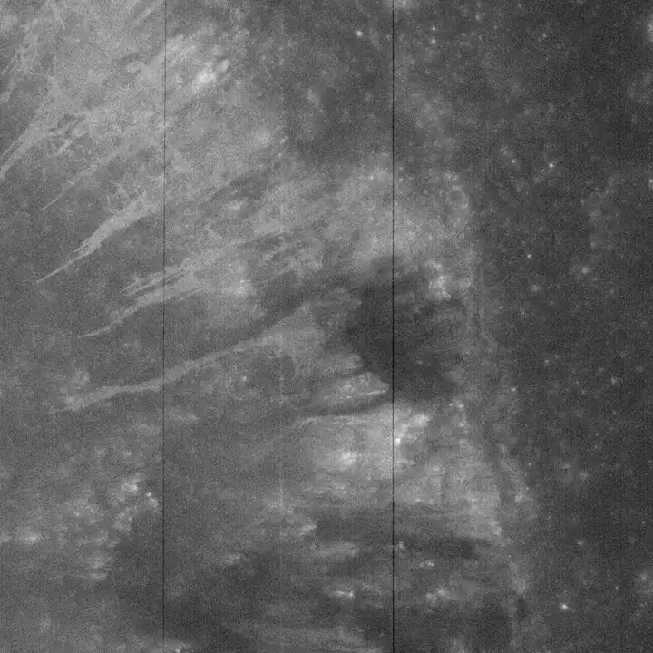 ثبت عکس دقیق از قسمت تاریک قطب جنوب ماه