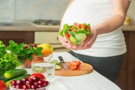 رژیم غذایی مادران باردار گیاهخوار