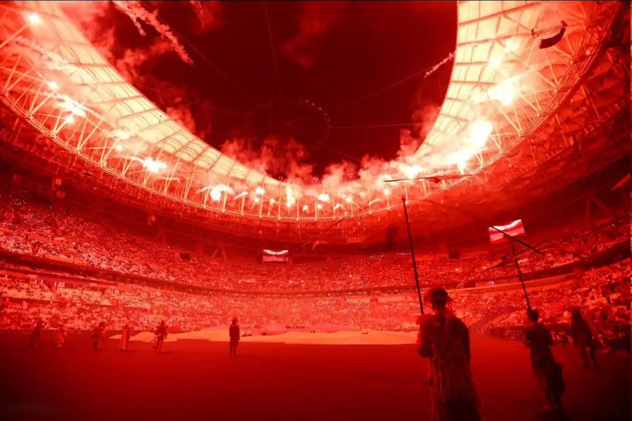 عکس| افتتاحیه جذاب جام ملت های آسیا 2023