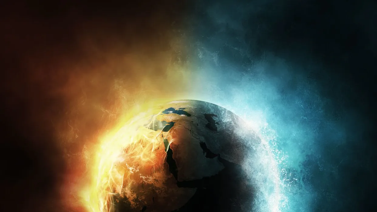 یک نیمکره زمین سریع‌تر از دیگری در حال سرد شدن است